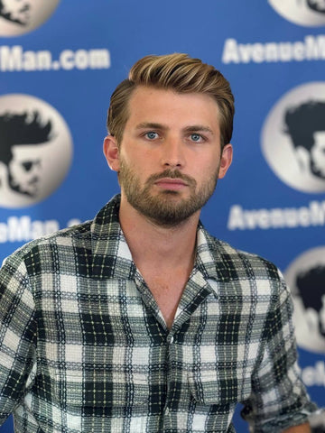 Transform Your Blond Hair with Sergio's Signature Pompadour