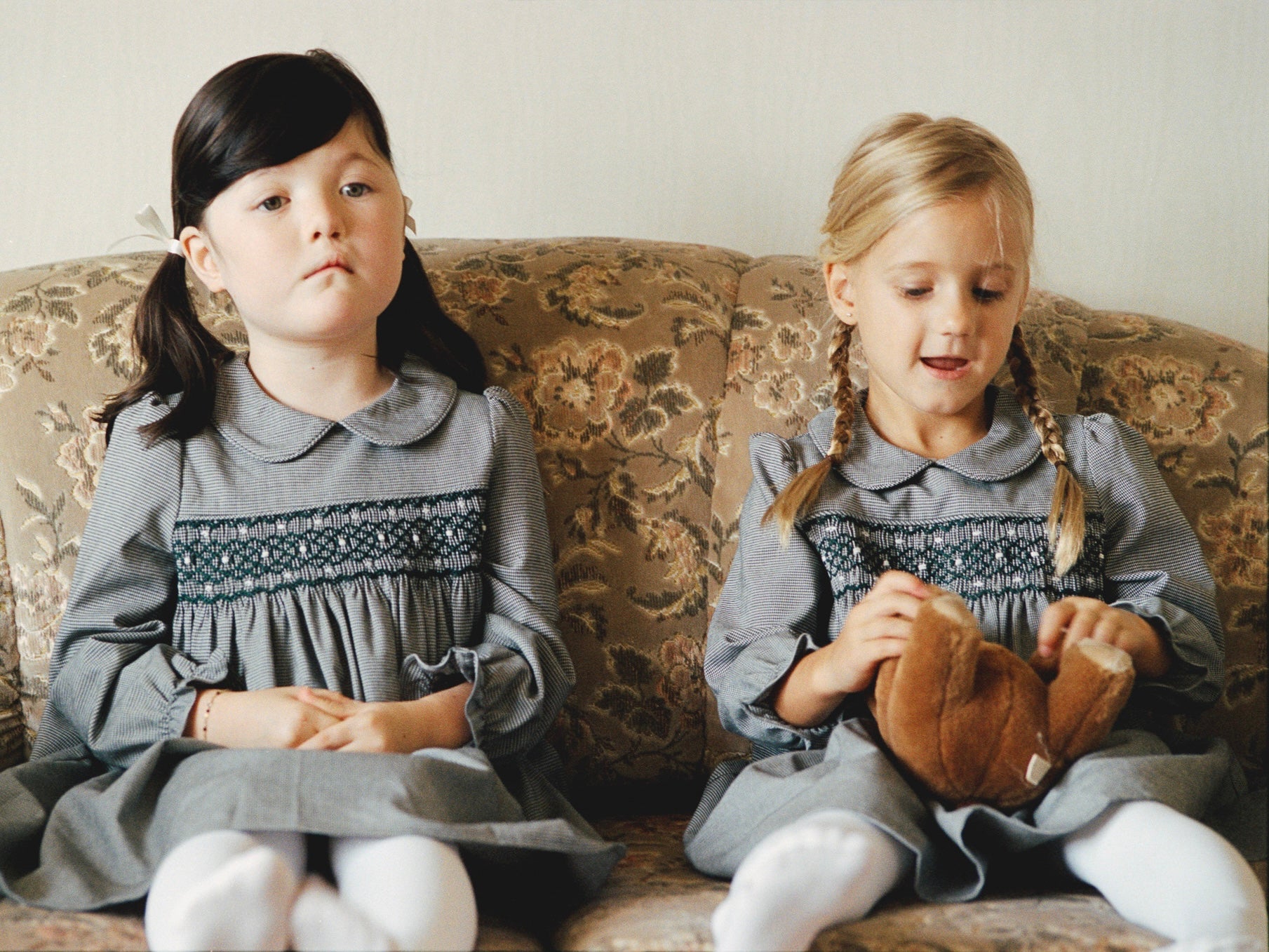 Smocking Dress (Houndstooth) | House on the Hill