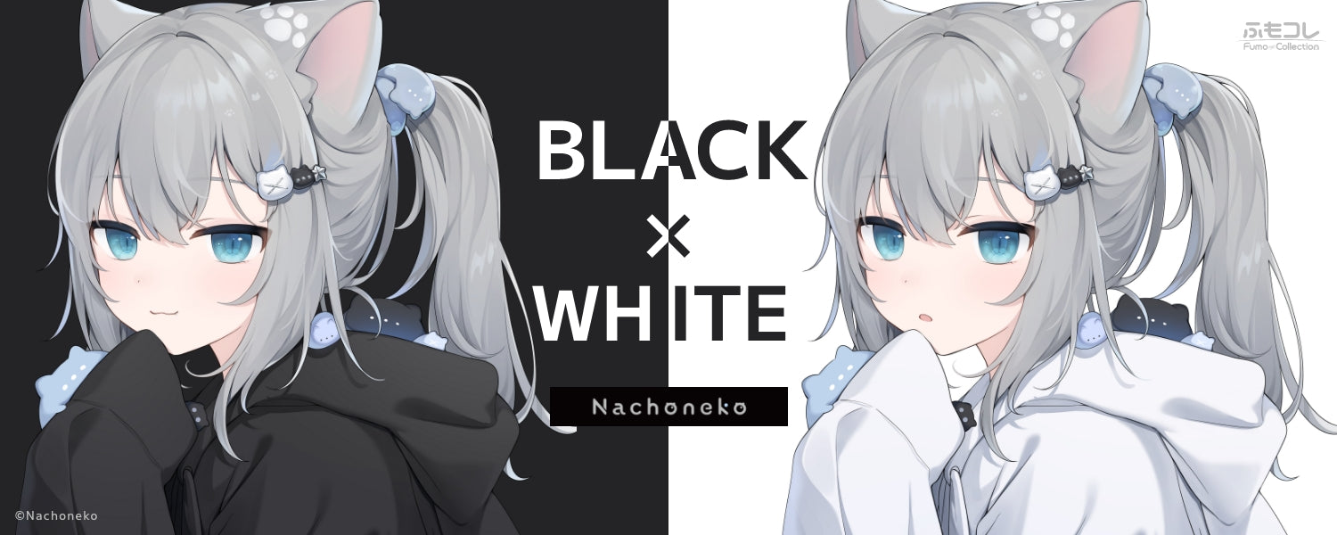 Nachoneko × ふもコレ ゲーミングマウスパッド White (ベースモデル X