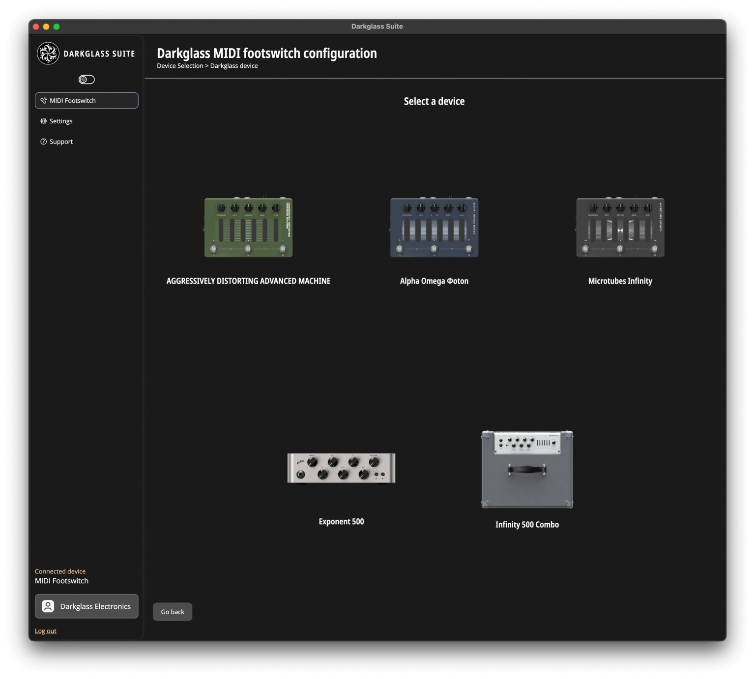 MIDI Footswitch Manual – Darkglass