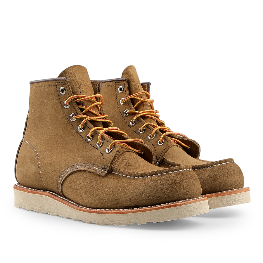 Red Wing Shoes | Olive 8881 Mohave Suede Leather Classic Moc Boots