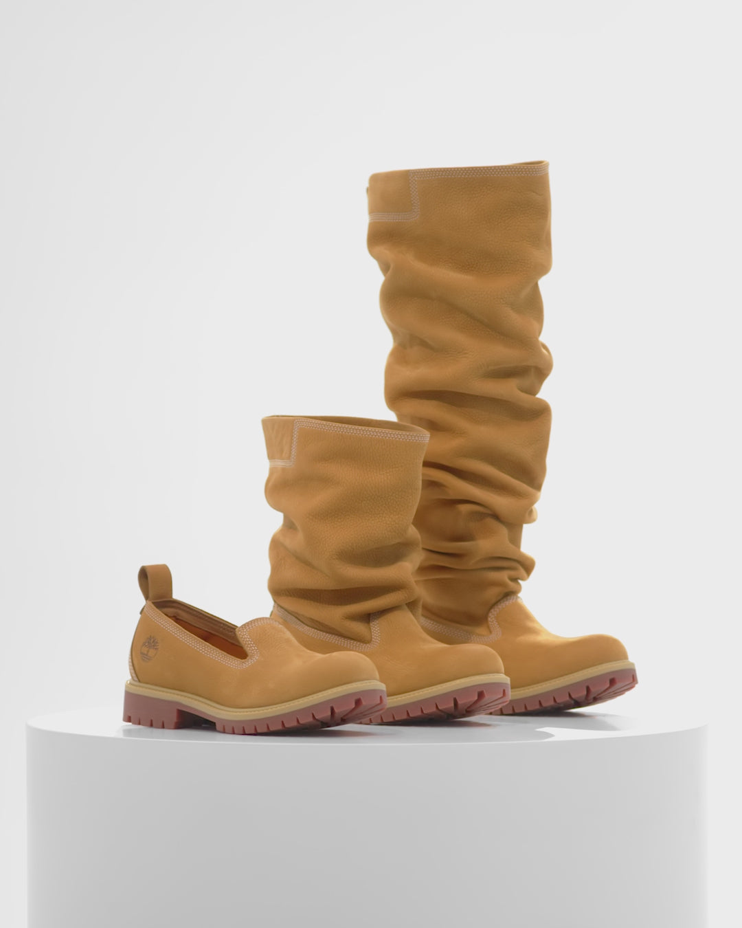 Timberland x Telfar Mid Pull On Boot - Wheat