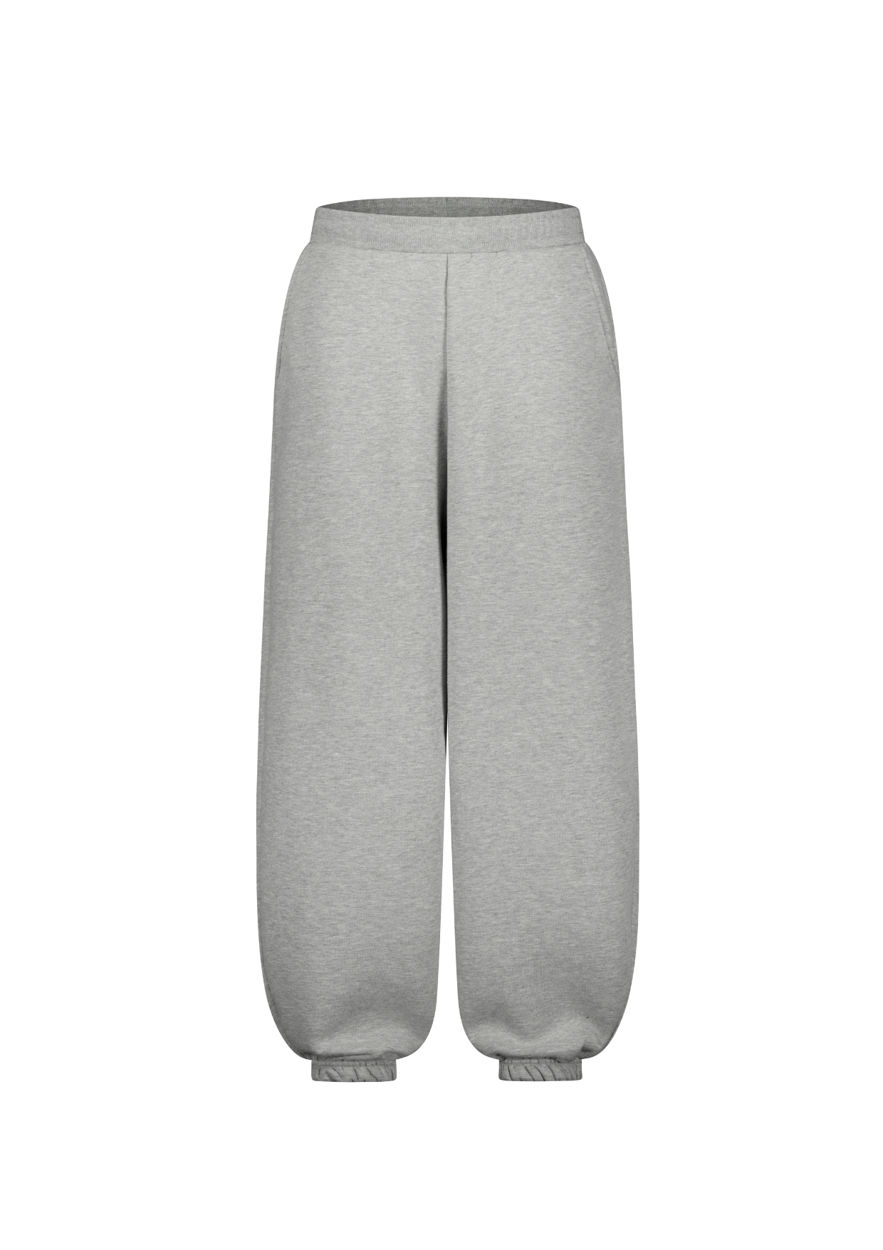 Cozy Straight Leg Sweats Grey | Sweats Collective