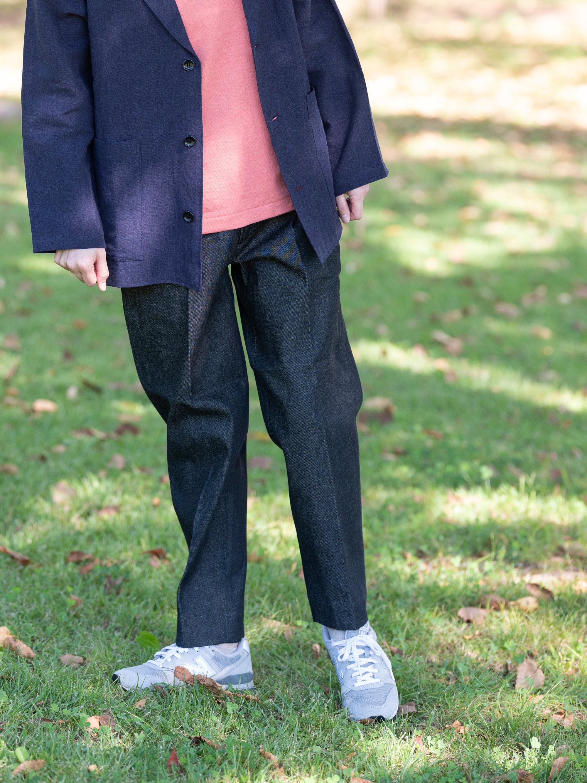 HW slacks Black Denim｜ASEEDONCLOUD