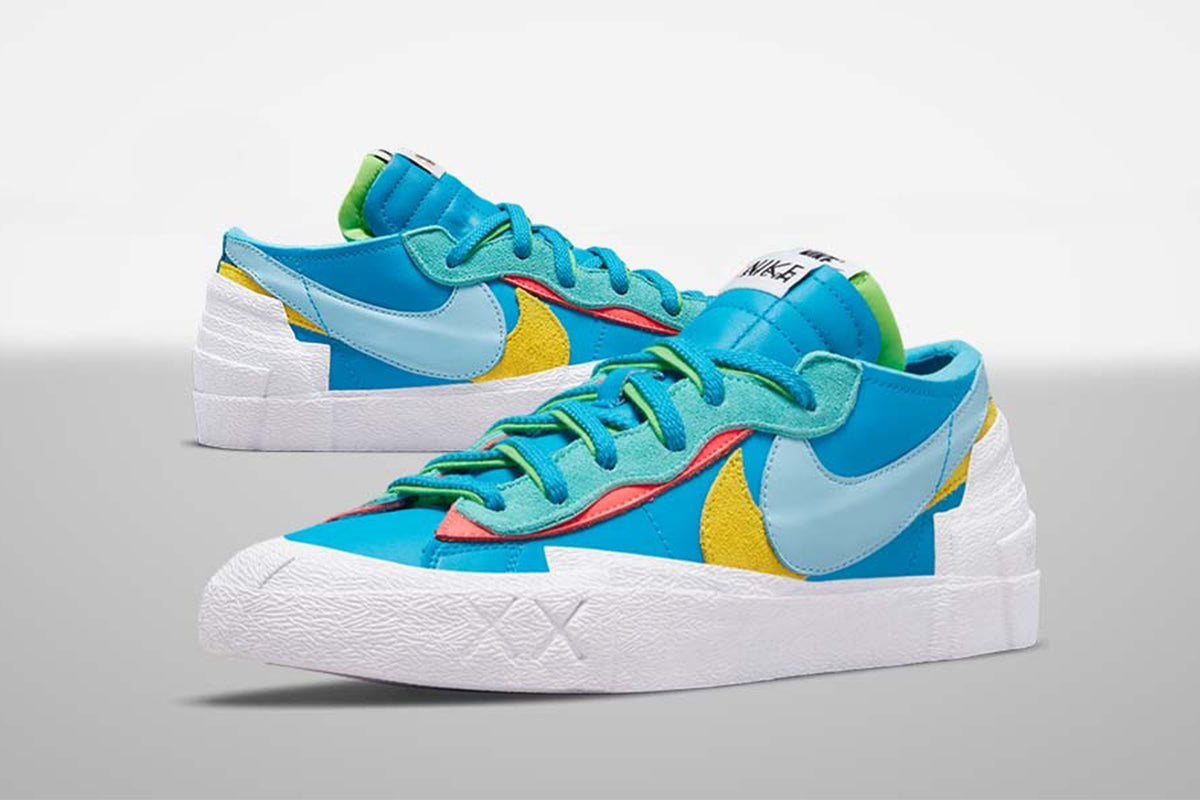 Nike Blazer Low x Sacai x KAWS 'Neptune Blue' Online Drawing – CNCPTS