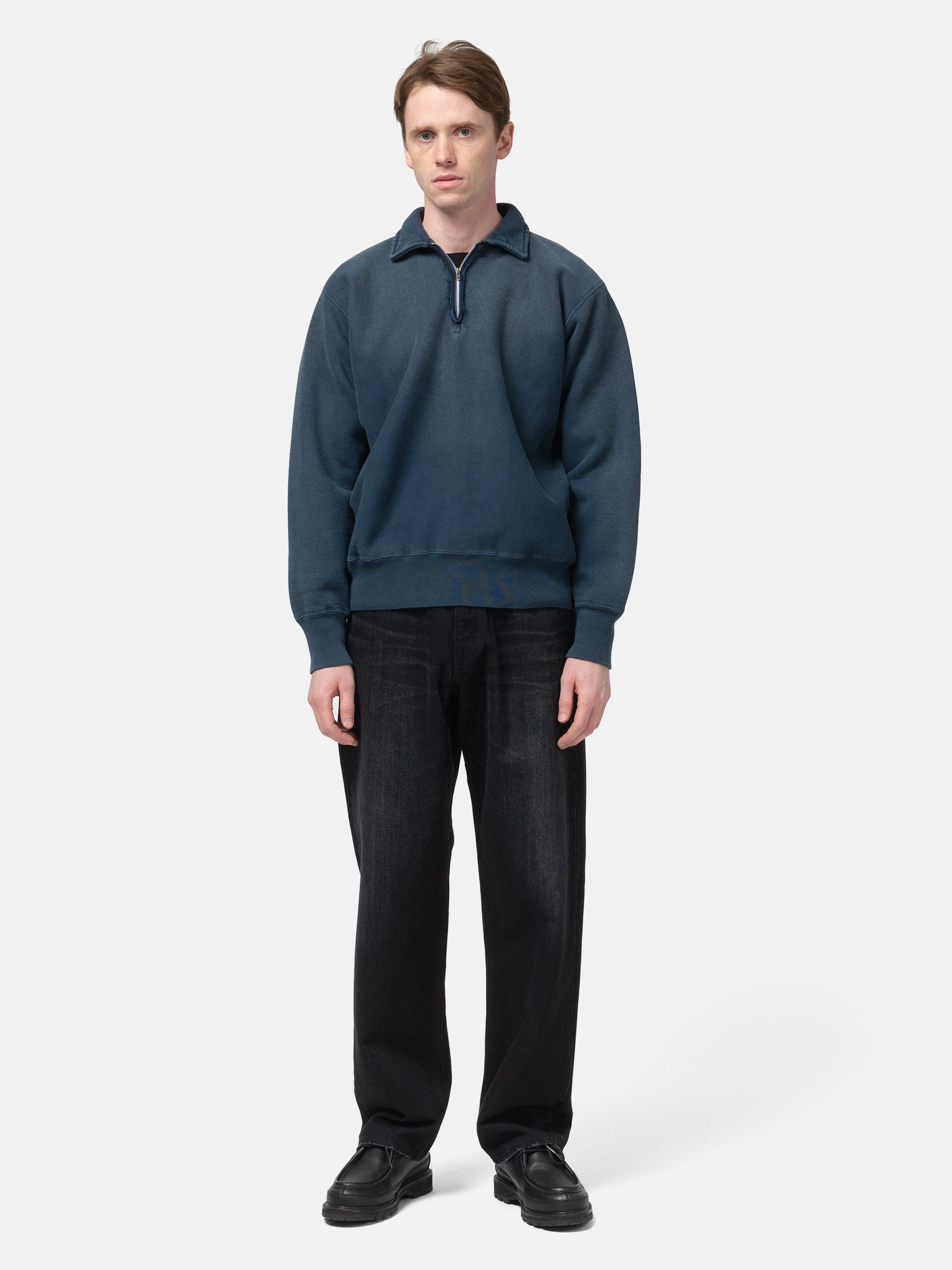 A.PRESSE-Vintage-Half-Zip-