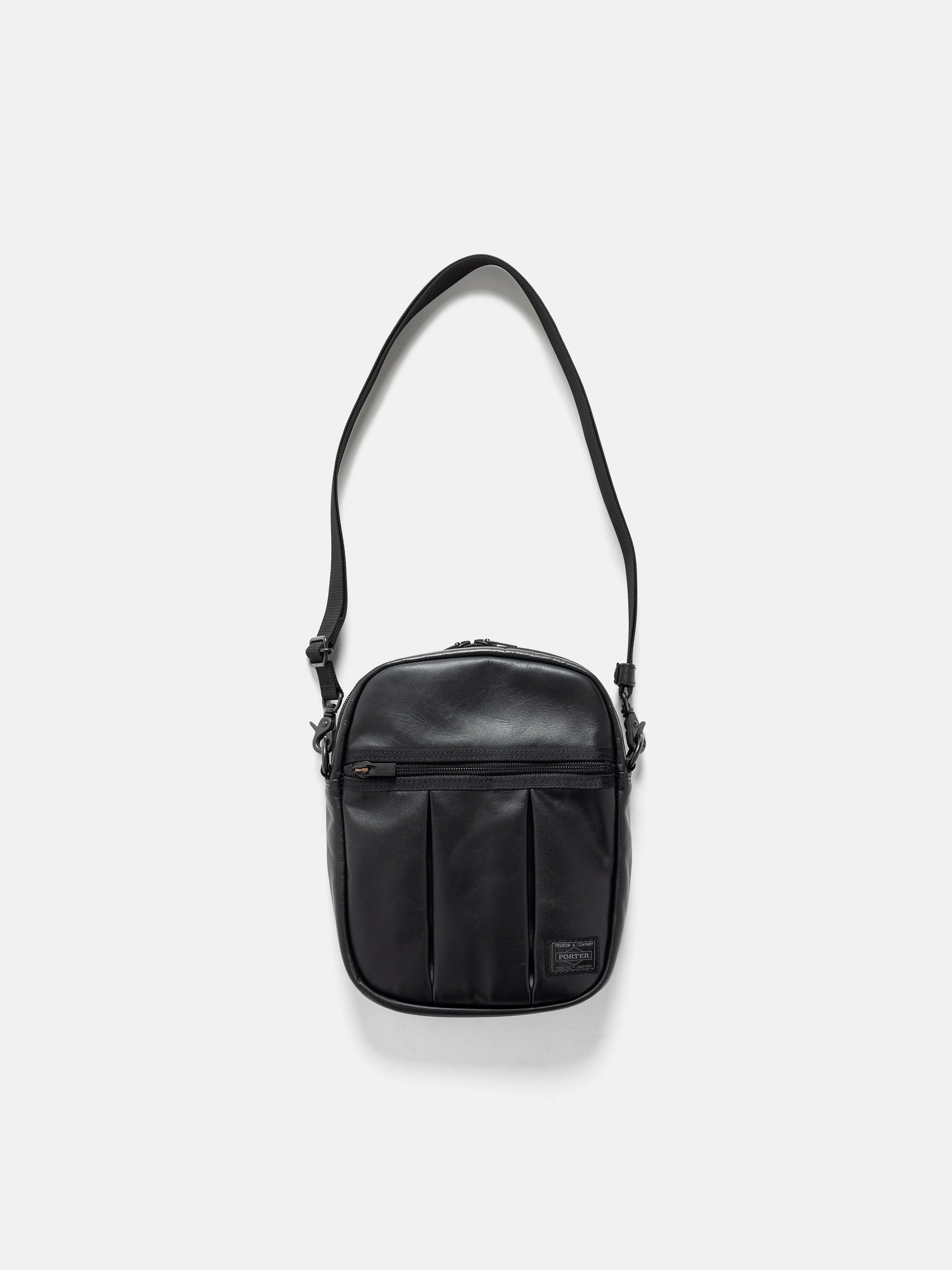 PORTER ALOOF Shoulder Bag (L) Black | HAVEN