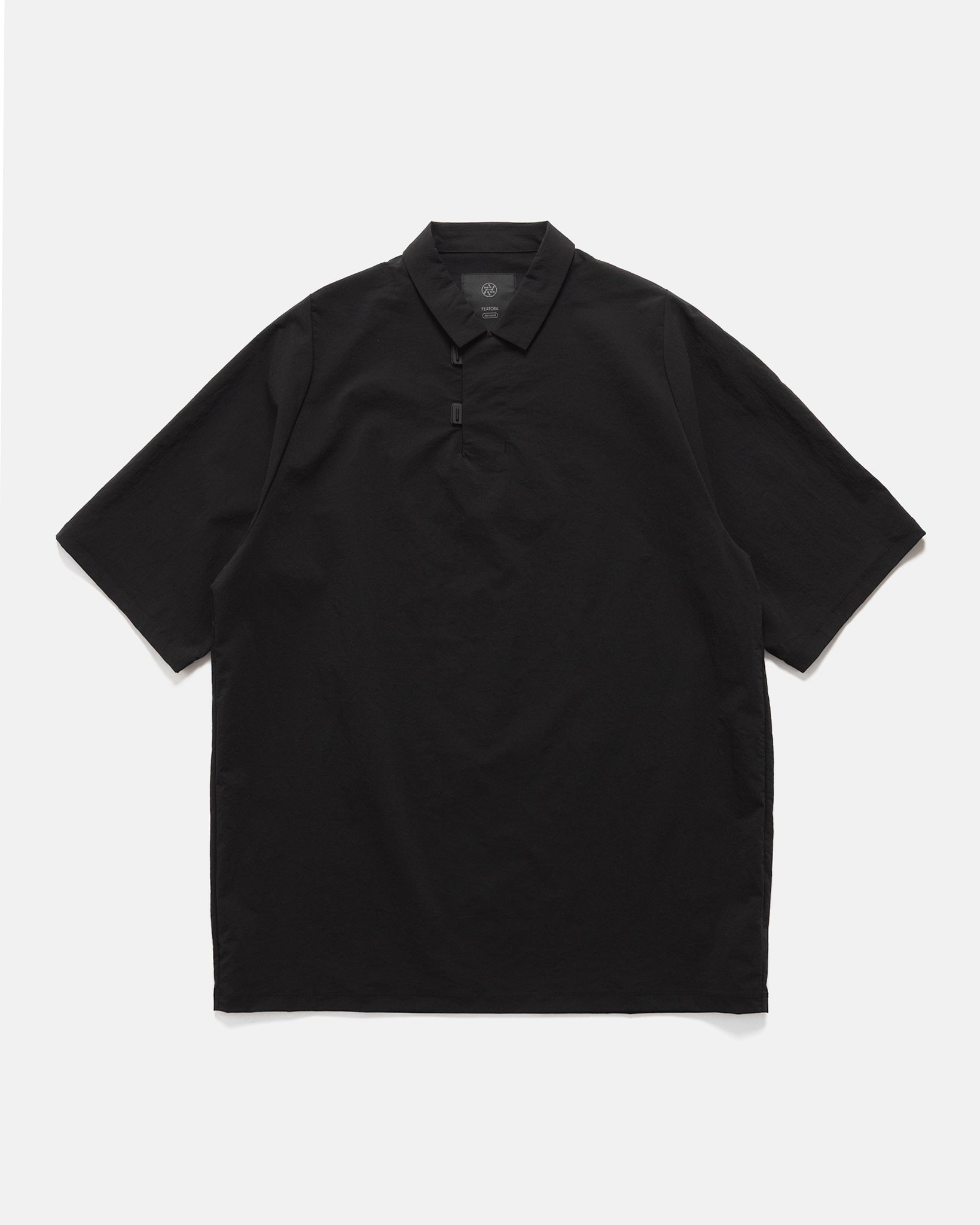 TEATORA Capsulesnap Polo Shirt DR Black | HAVEN