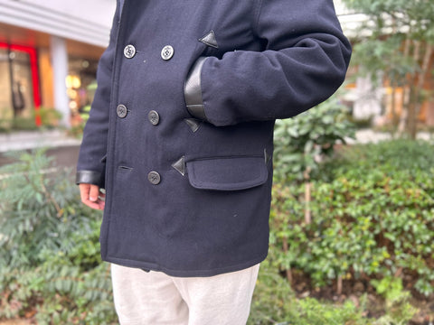 福岡の冬を暖かく》40'S US NAVY P-COAT – ナイジェル・ケーボン
