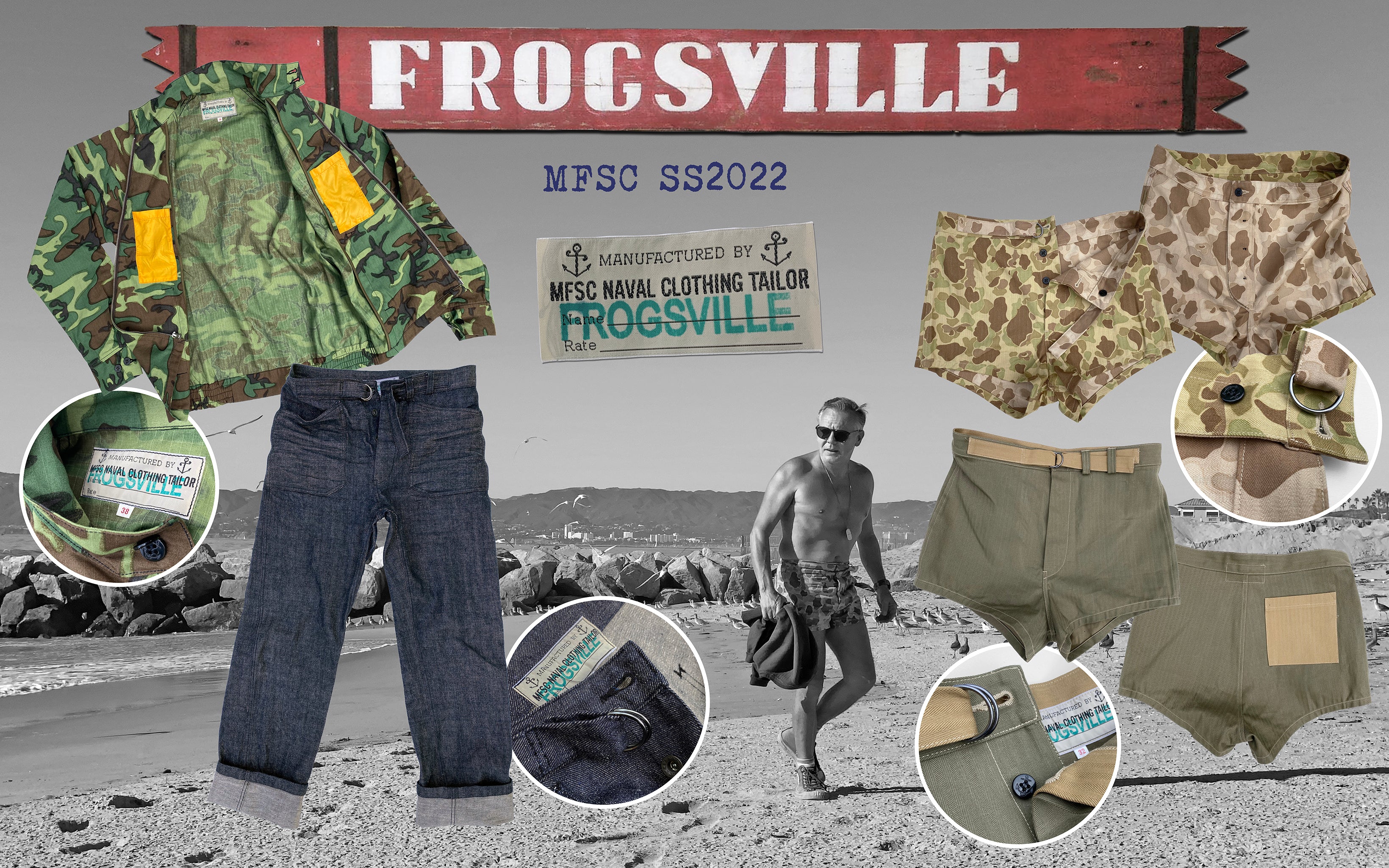 Mister Freedom® x Sugar Cane Co. mfsc SS2022 