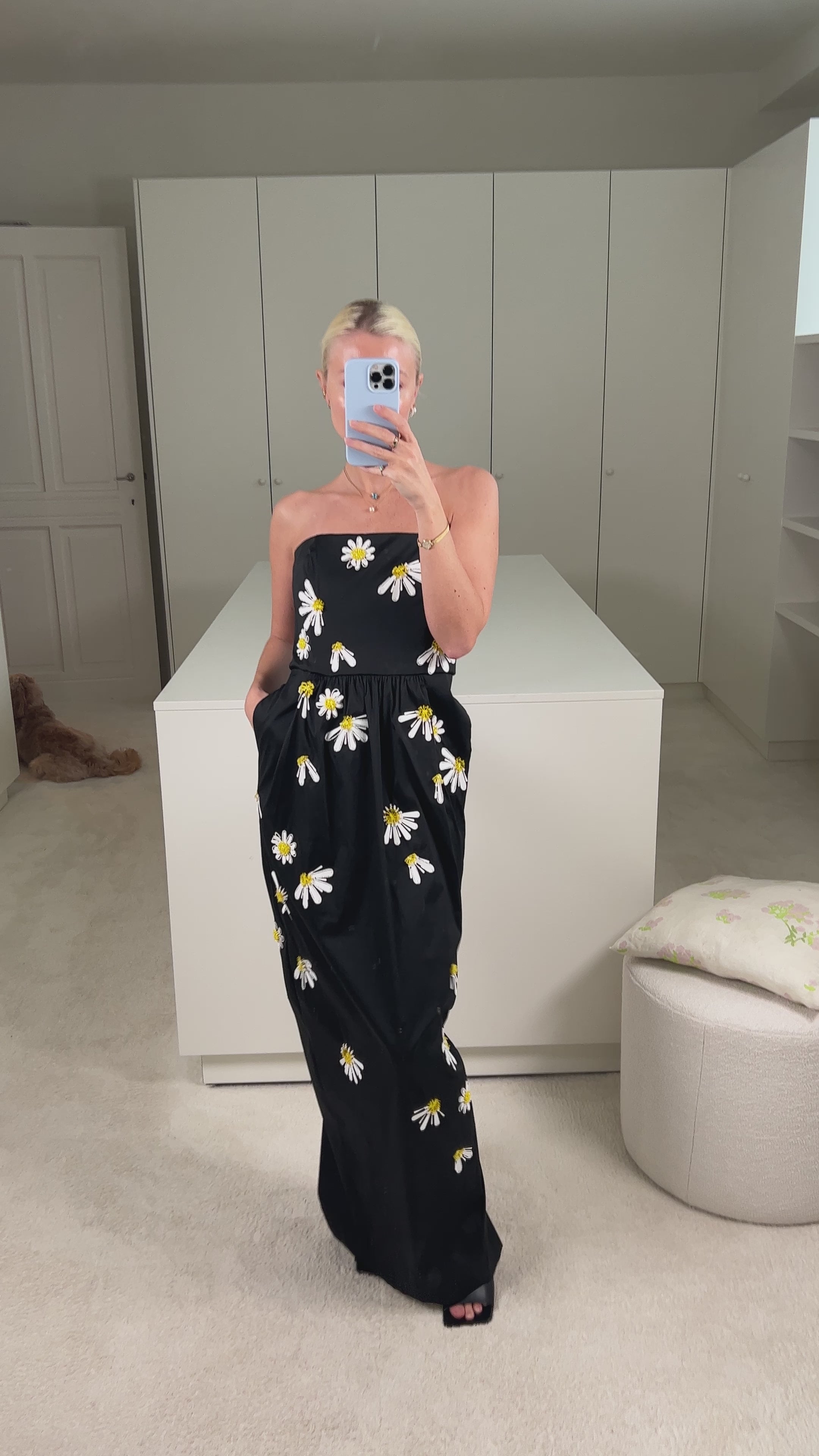 Dress Lena Embroidered — BERNADETTE