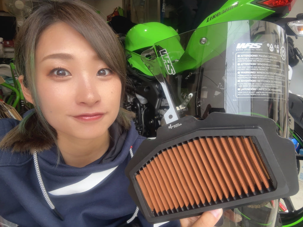 ZX-25RにSprint FilterとWRSを取り付け!! – iMotorcycle Japan
