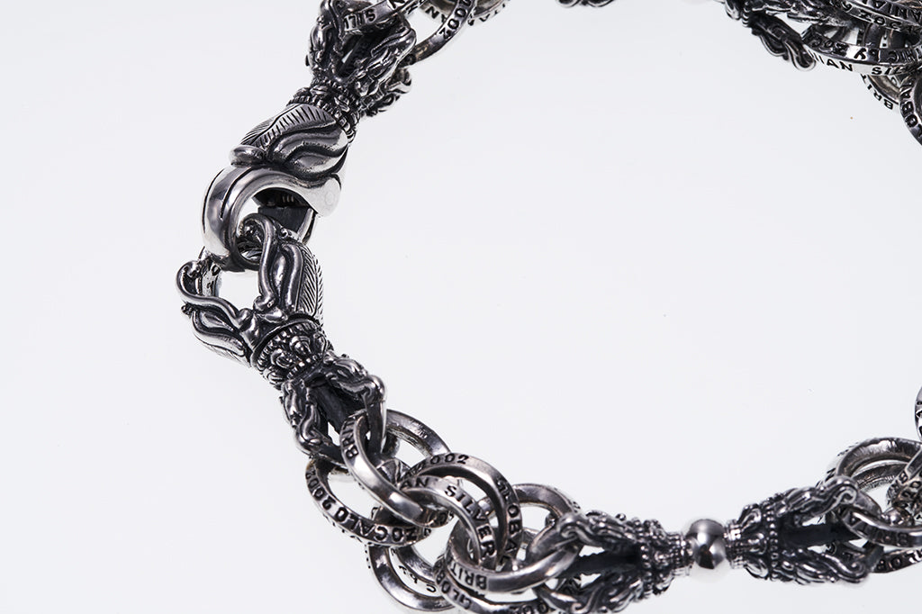 Double Linked Bird Dorje Bracelet：バード・ドージェ・ブレスレット