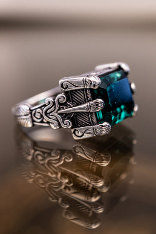 Islamic Ring : L (GREEN QUARTZ) – ZOCALO JAPAN OFFICIAL WEB SITE