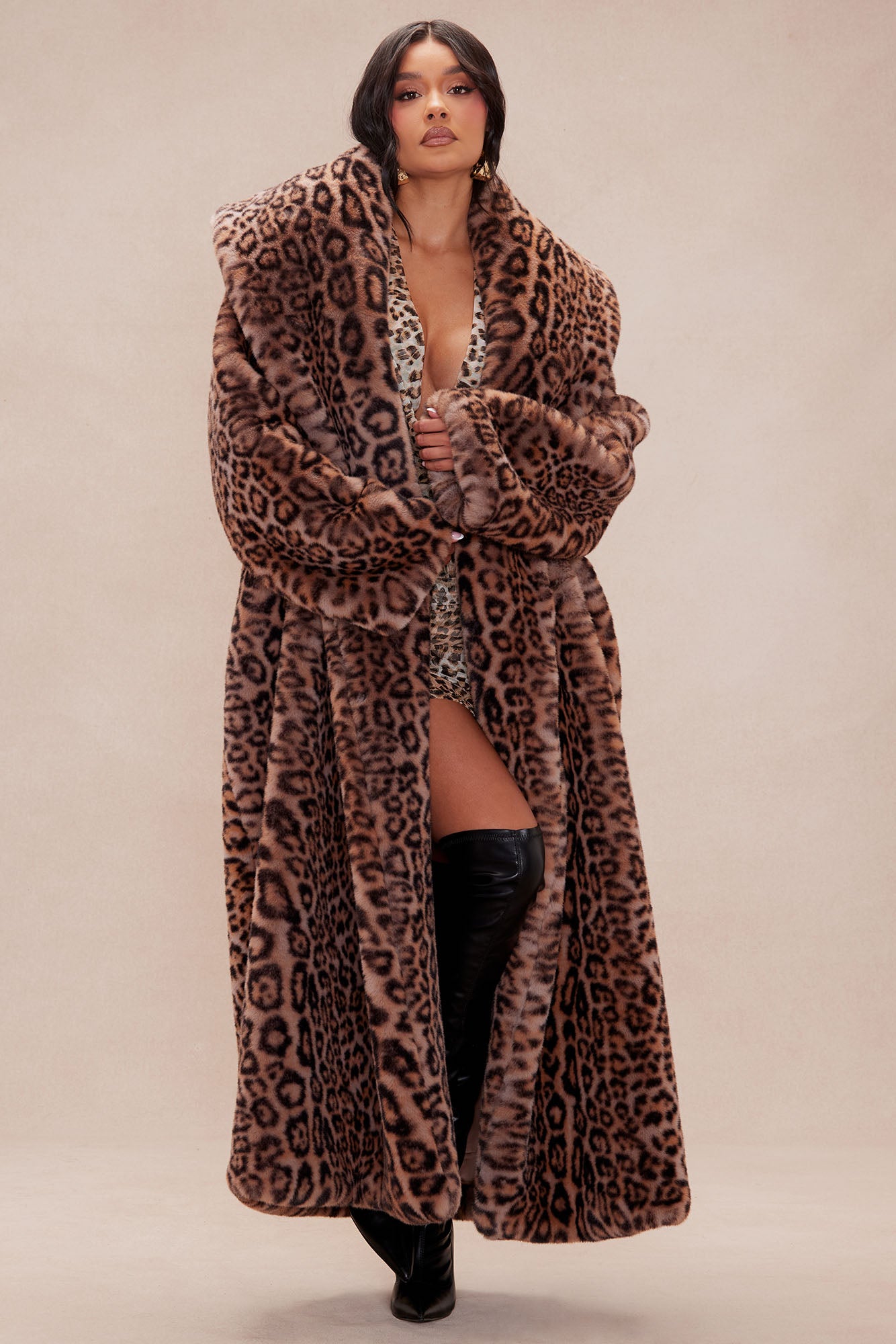 Alex Faux Fur Coat - Leopard | Fashion Nova