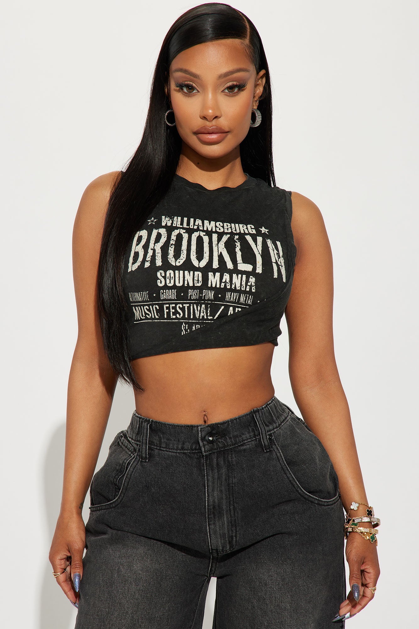 Brooklyn Trendy Tank Top - Charcoal | Fashion Nova