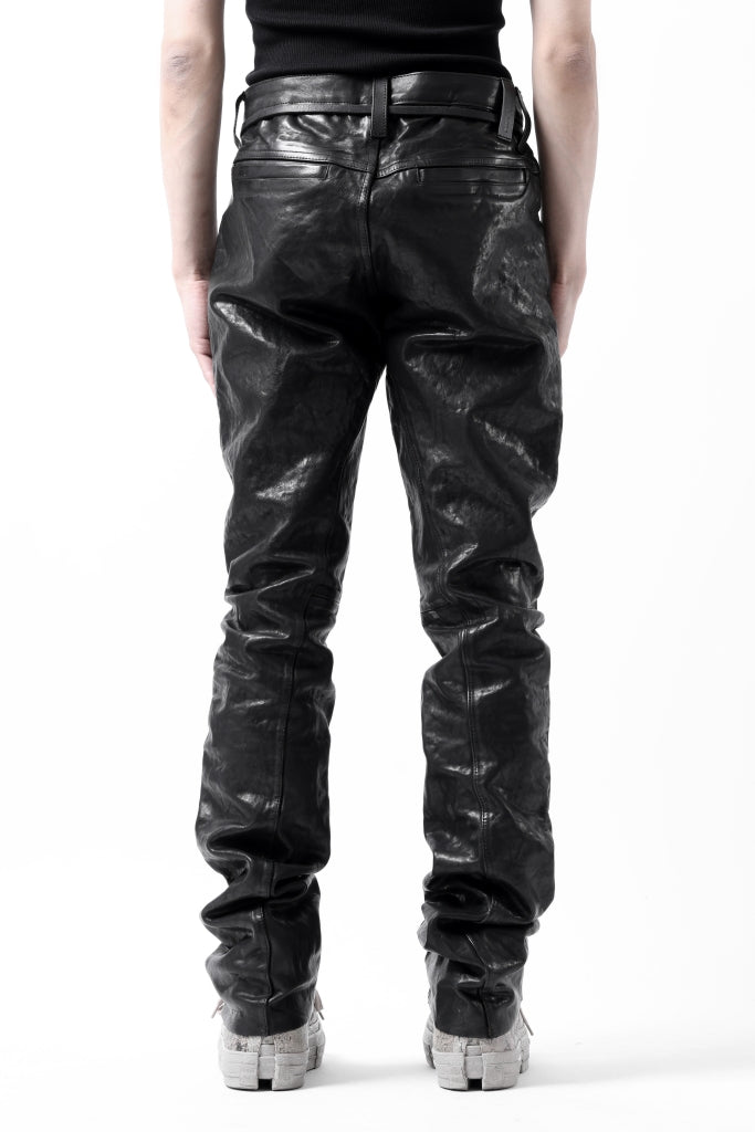 RECOMMENDED | Isamu Katayama Backlash Italy-Shoulder Leather Pants