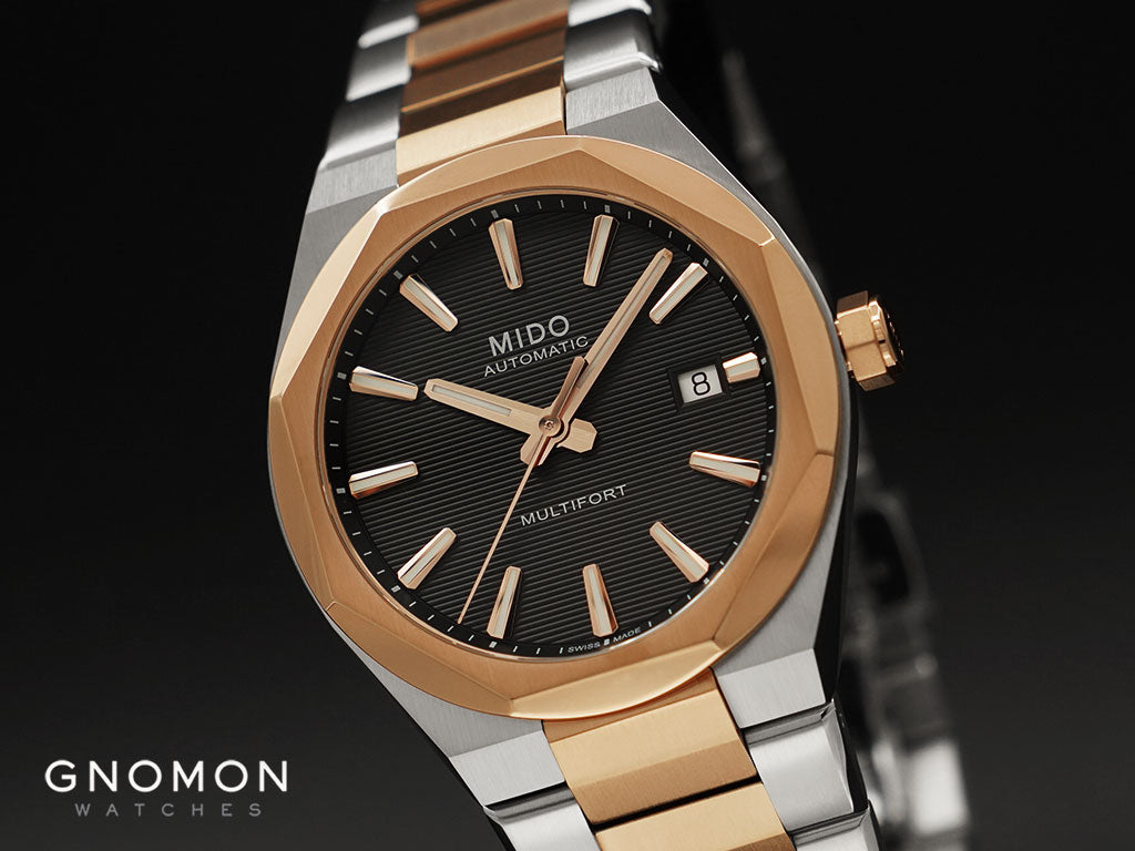 Mido Multifort 8 One Crown Rose Gold - Bracelet Ref. M055.507.22