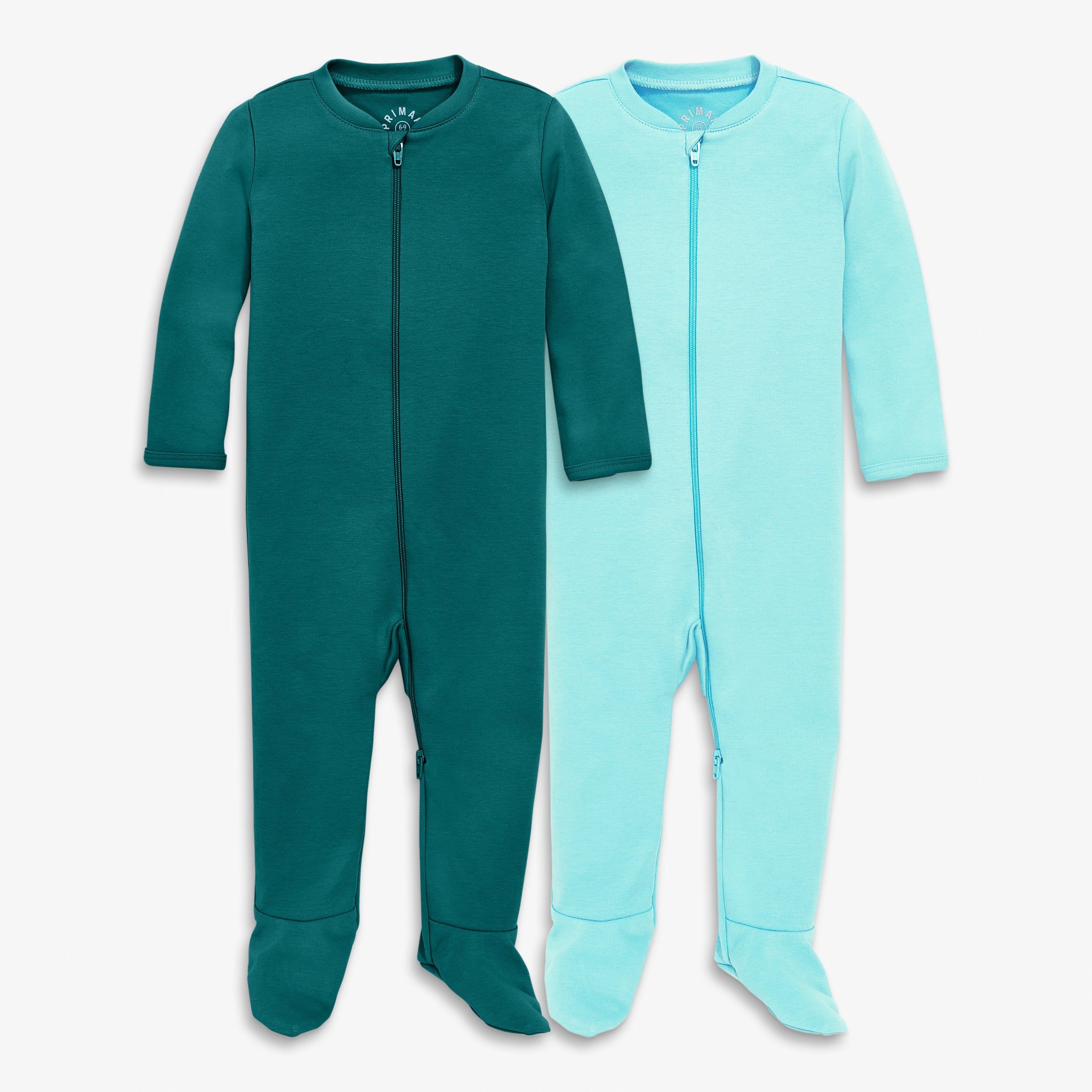 Kids organic zip romper | Primary.com
