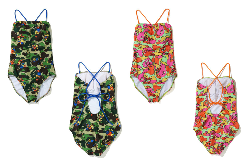 ABC CAMO FLOWER SWIMWEAR | bape.com