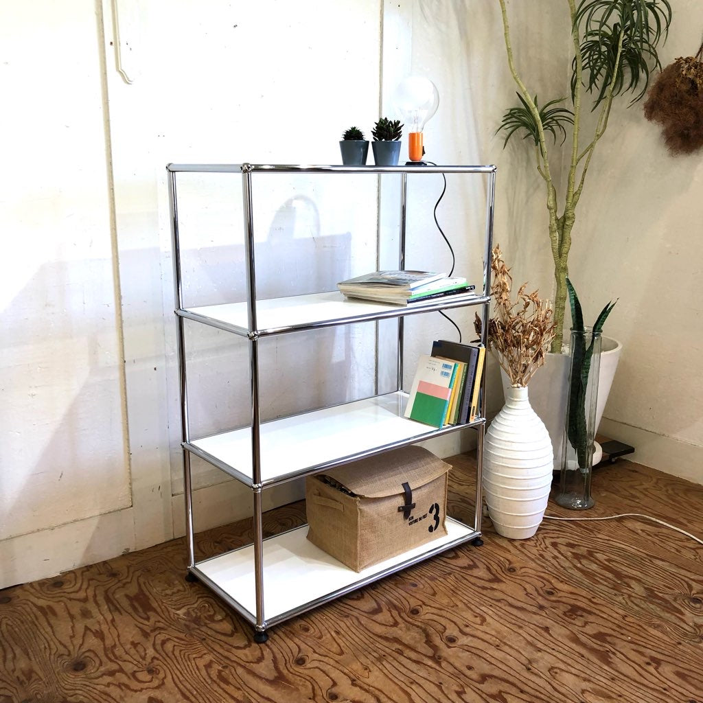 USMハラー USM Haller オープンシャルフ 1列3段 ホワイト 中古 白