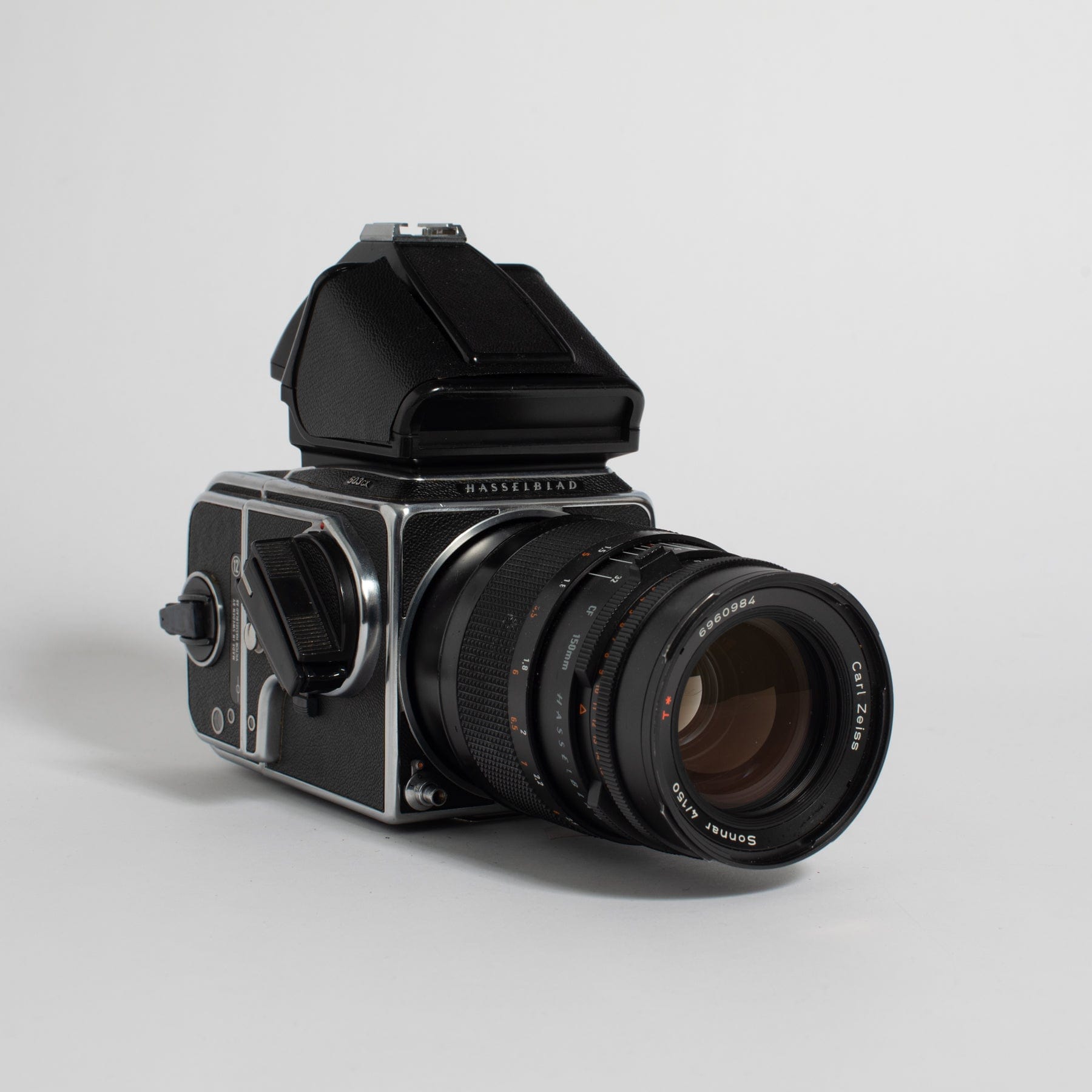 Hasselblad 503CX with PM5 Viewfinder and Zeiss Sonnar 150mm f/4 T