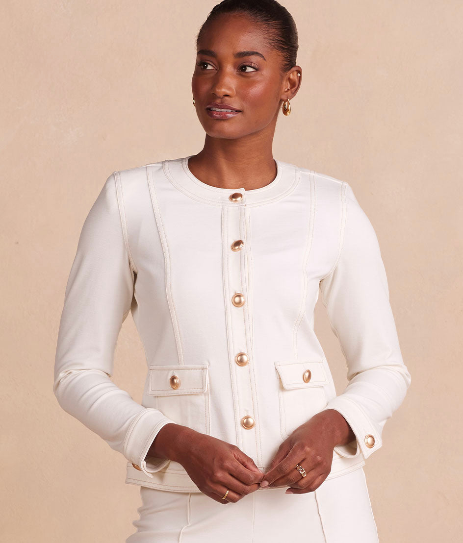 The Icon Ponte Jacket | Summersalt