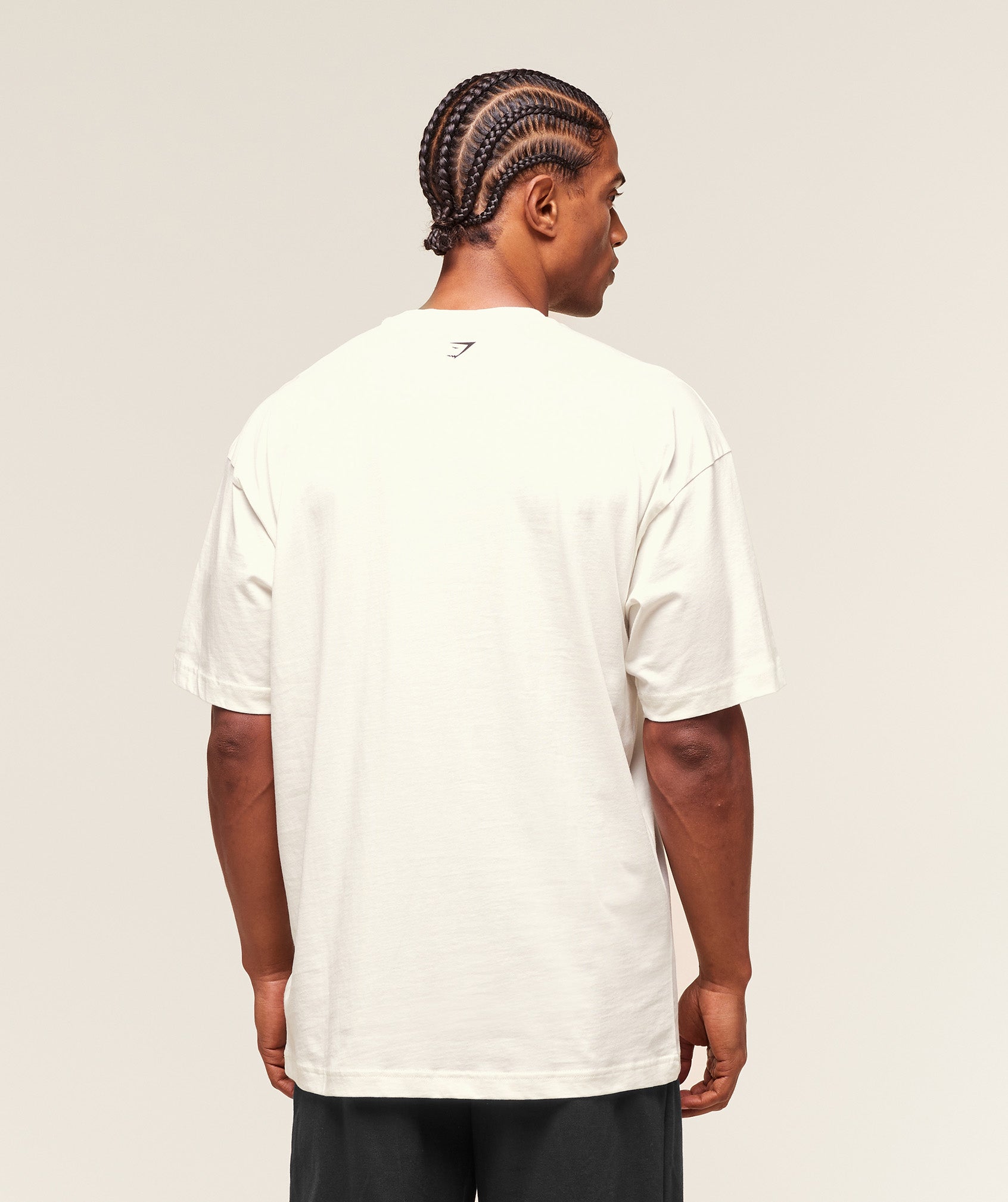 Gymshark Praying Hands T-Shirt - Soft White | Gymshark