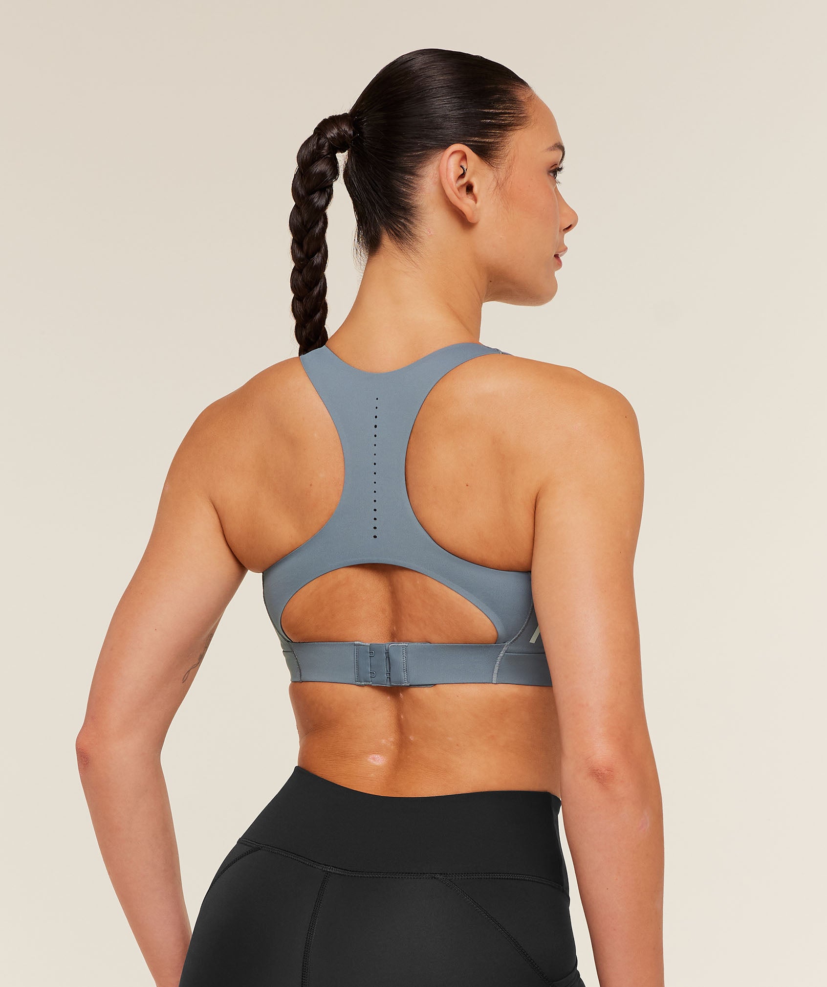 Gymshark Sweat Seamless Sports Bra - Winter Teal | Gymshark