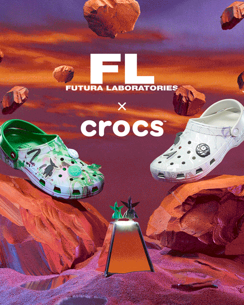 Futura Laboratories x Crocs