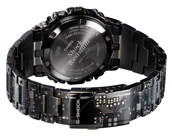 Casio G-shock Full Metal Titanium Square Face Circuit GMW-B5000TCC