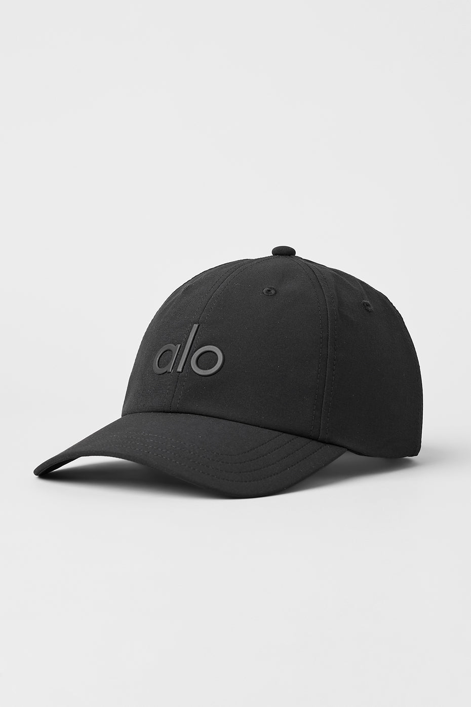 Satin Off-Duty Cap - Black | ALO