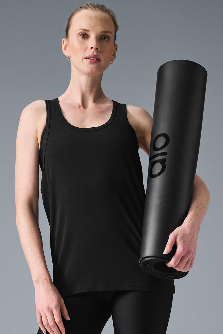 Everyday Modal Rib Tank - Black | ALO
