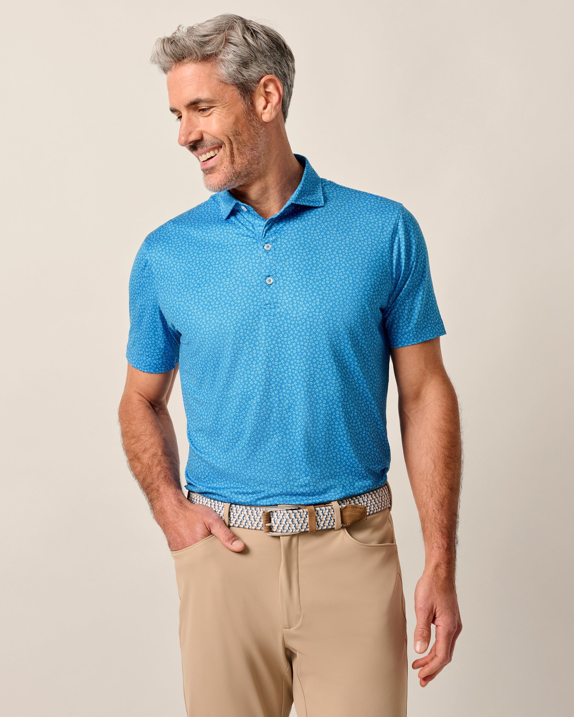Featherweight Performance Polo - Plumeria · Johnnie-O