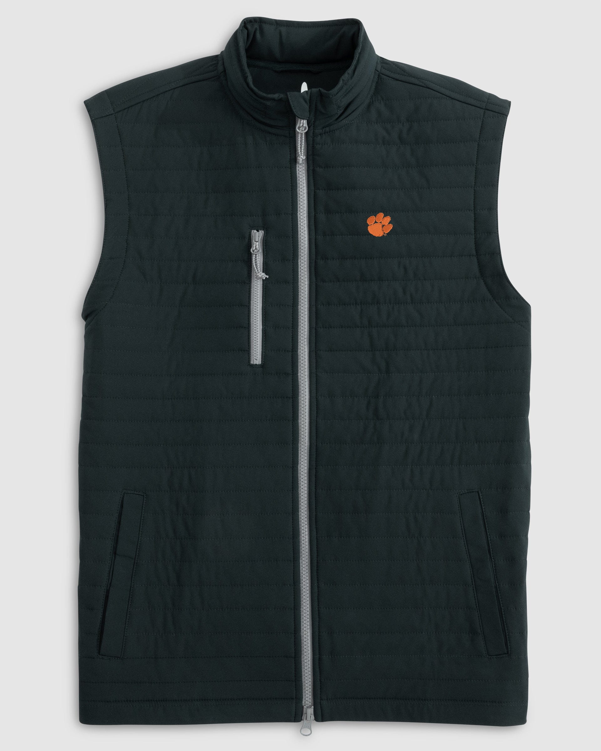 Quilted Performance Vest with Hidden Hood | Johnnie-O · Johnnie-O
