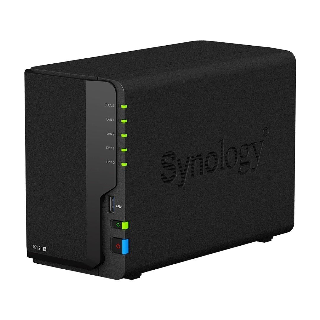 Synology DS420J DiskStation System Network Storage - Black - مساحة