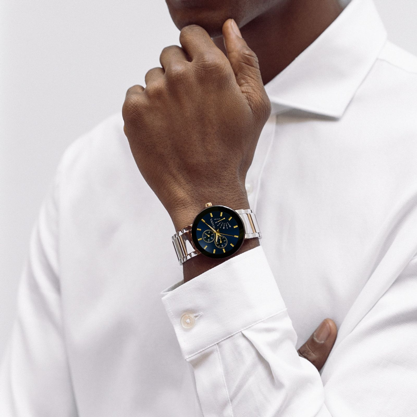 BULOVA FUTURO BLUE DIAL WITH GOLD MARKERS MENS WATCH - Gemelli