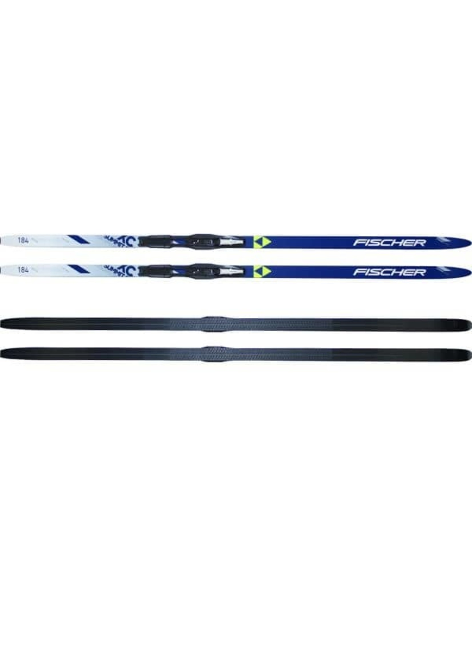 Fischer SUMMIT CROWN BLUE EF MOUNTED 22-23 - Fitzharris Ski Bike