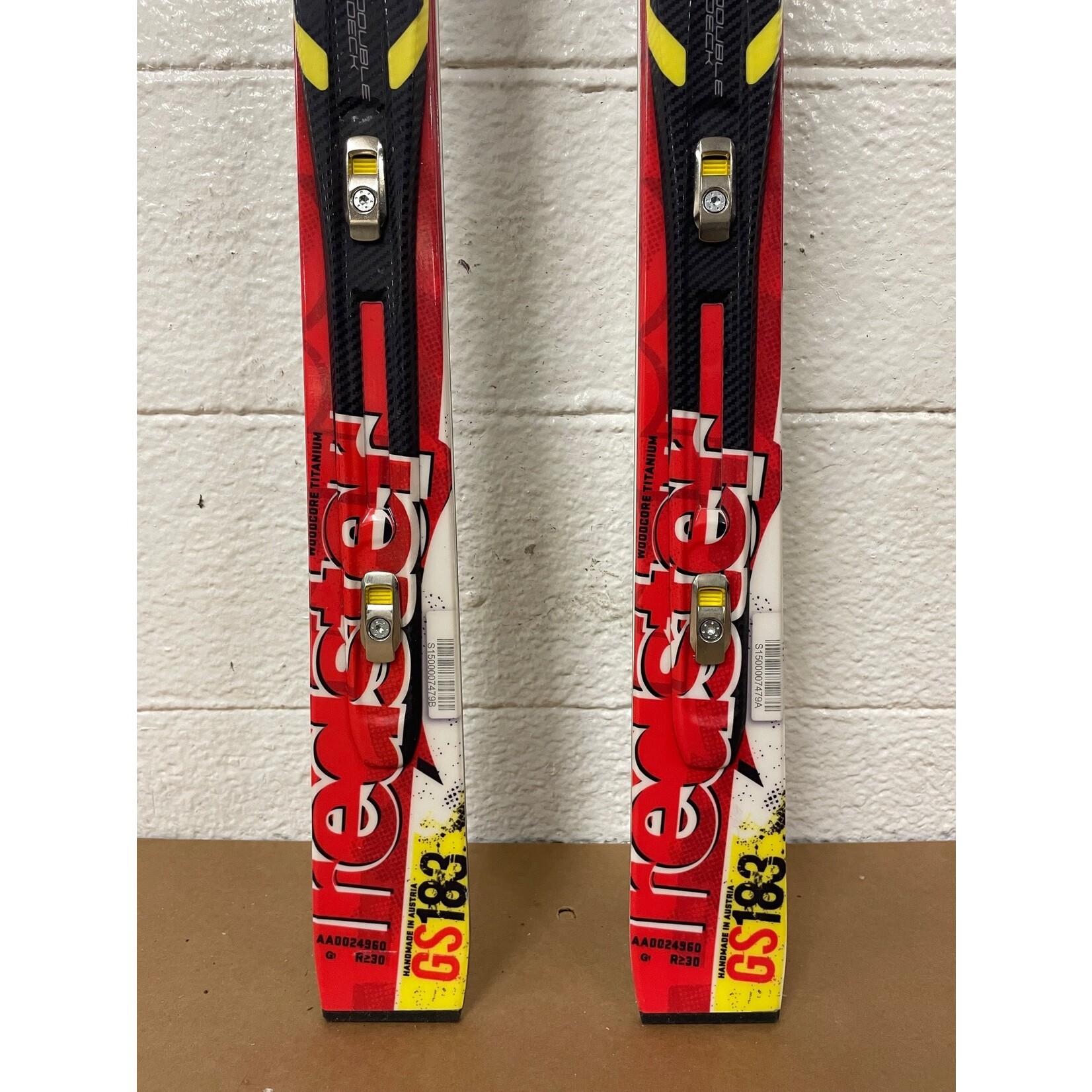 ATOMIC SKIS REDSTER GS DOUBLEDECK TI R30M 183CM AA0024960 NEW