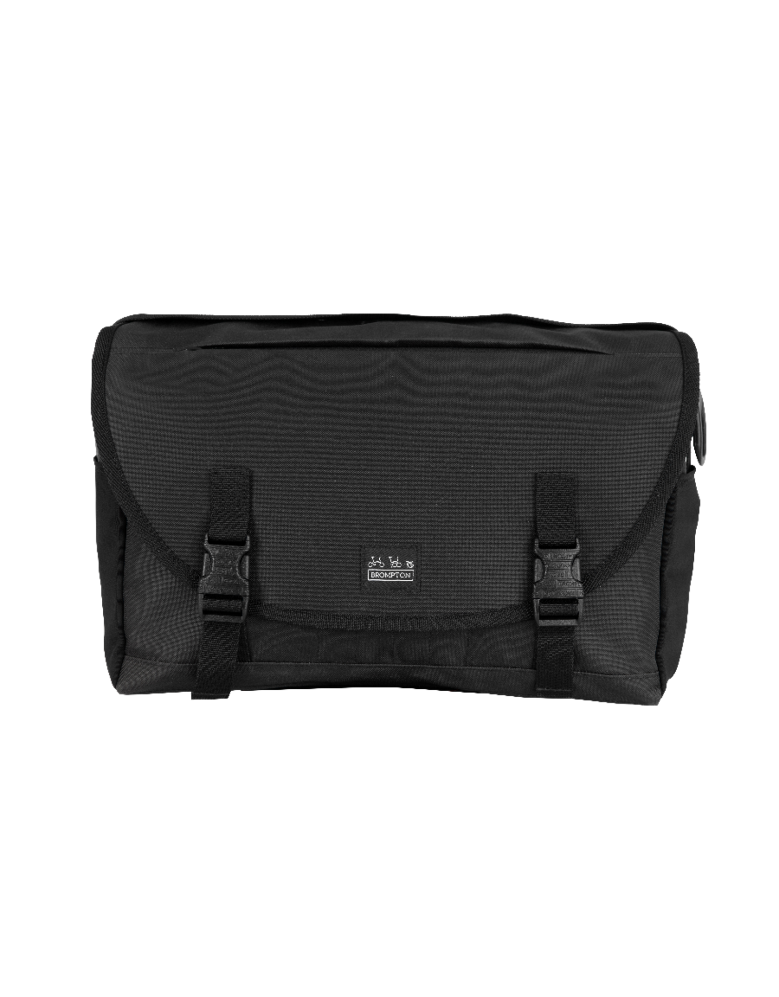 Brompton - Luggage - Metro Messenger Bag, Medium, Black w/frame