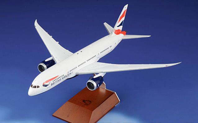 Gemini 200 British Airways 787-800 1/200 | Die cast Model Planes