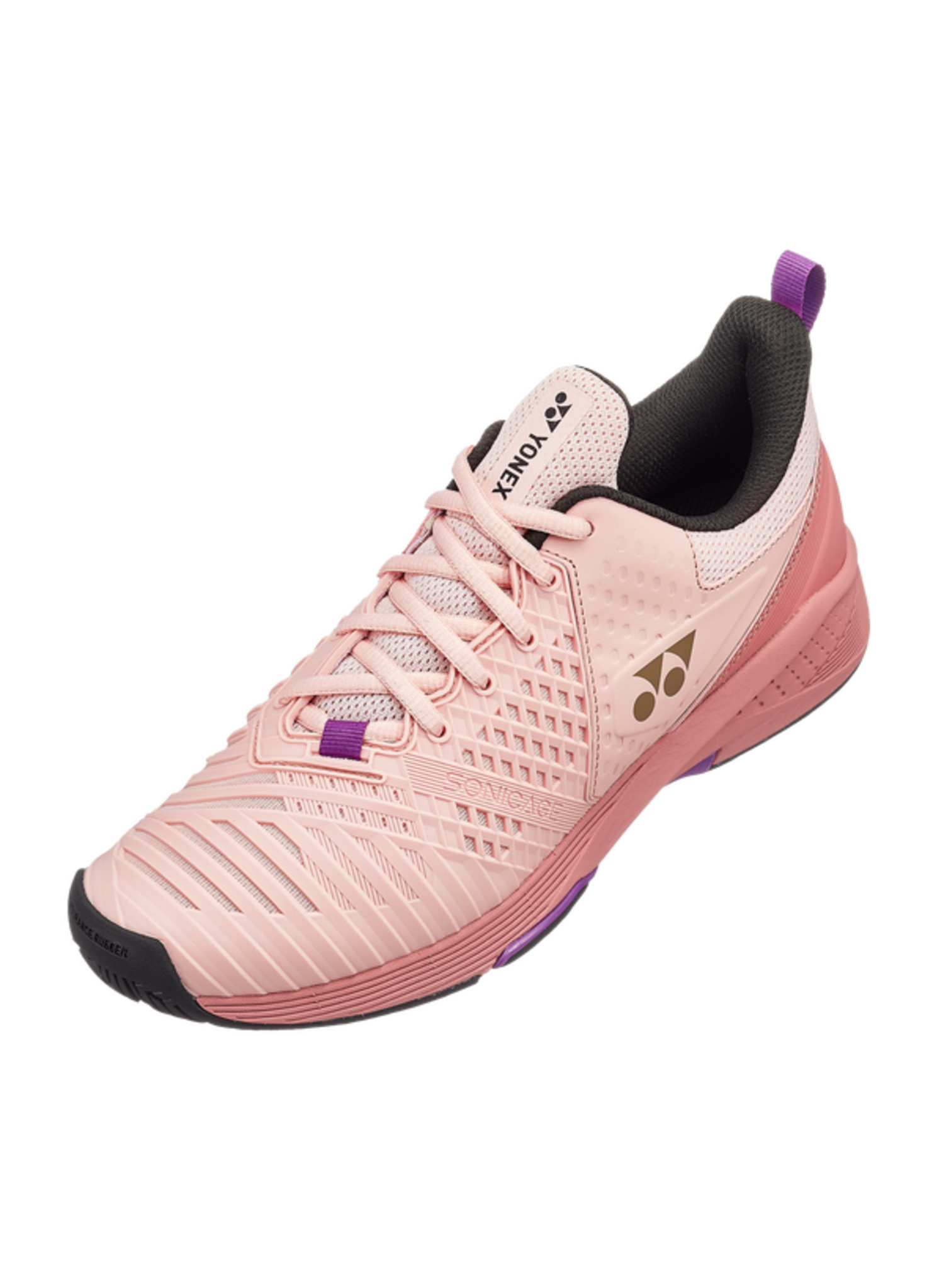Yonex Power Cushion Sonicage 3 Women, Pink Beige (SHTS3LACEX