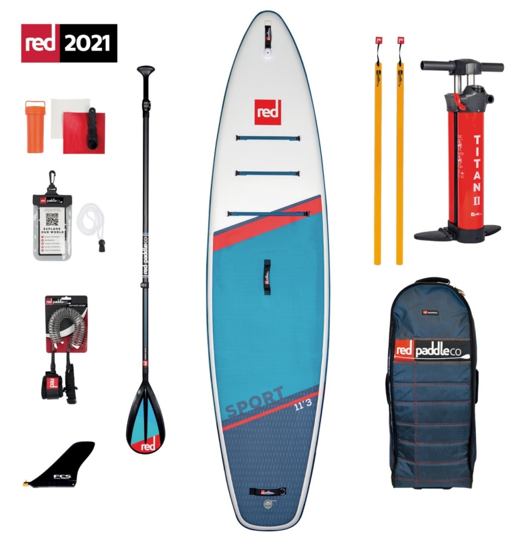Red Paddle Co. 11'3 SPORT C50-Nylon 3pc Package 2021 - California