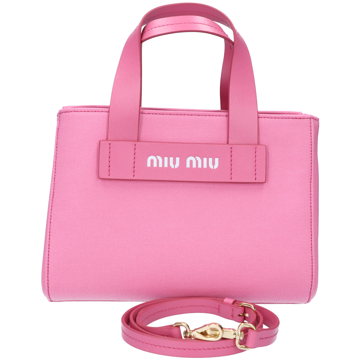 ミュウミュウの未使用カナパトートを買取しました！新宿三丁目店です