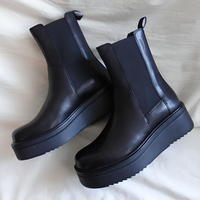 新作*PRADA*モノリス メリージェーン ストラップ モカシン 厚底 (PRADA