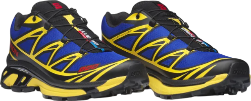 SwiftSole - JJJJOUND x Salomon XT-6 Nautical Blue/Lemon
