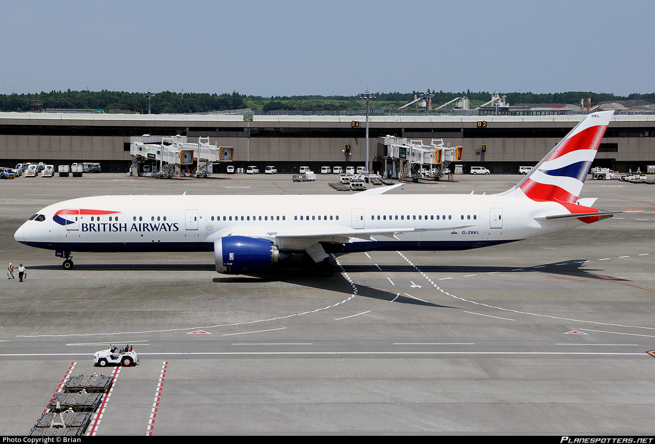 G-ZBKL British Airways Boeing 787-9 Dreamliner Photo by Brian | ID