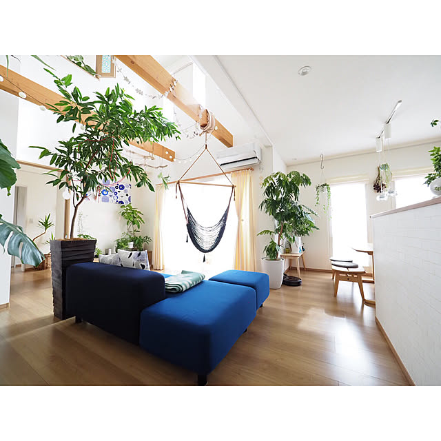 無印良品 ポリエステル平織ソファベンチ本体用カバー／インクブルー