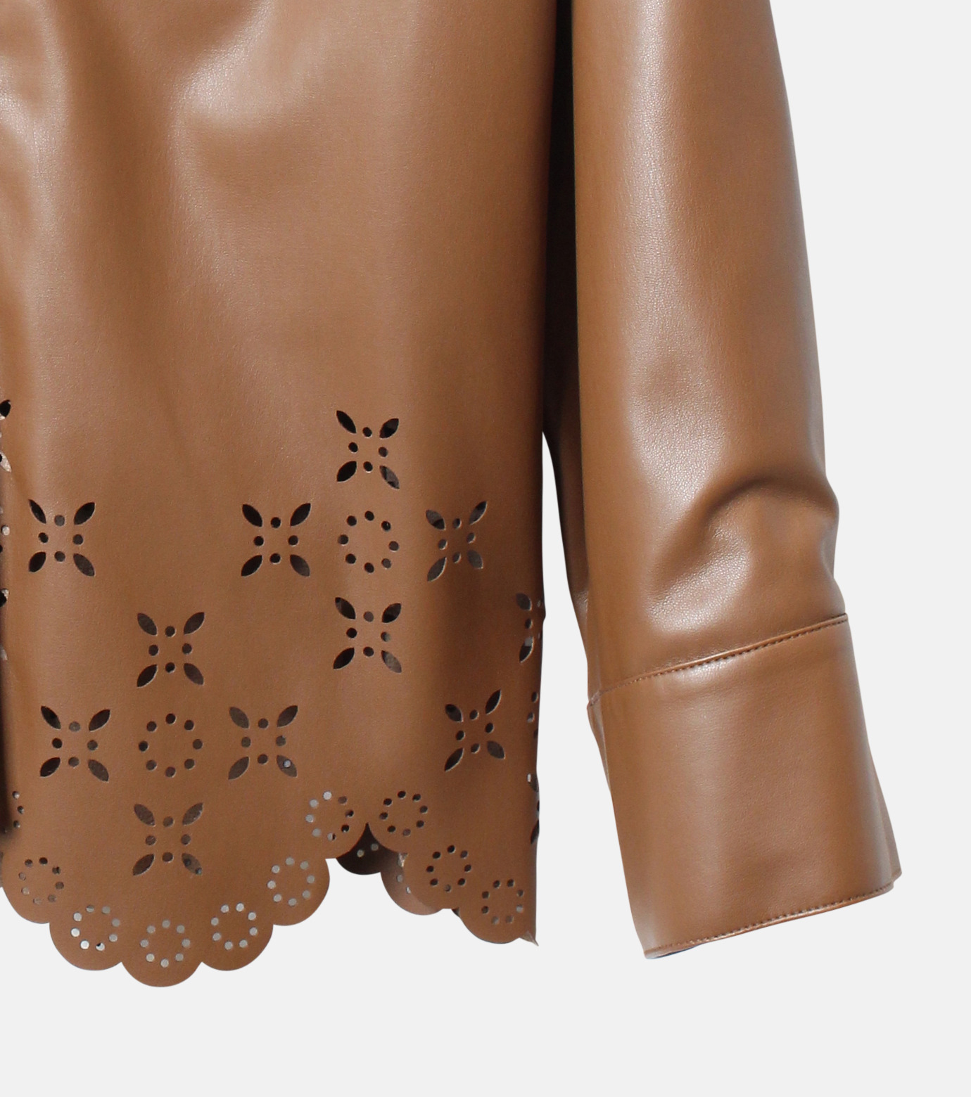 ル シェル ブルー - LE CIEL BLEU | Perforated Faux Leather | RESTIR