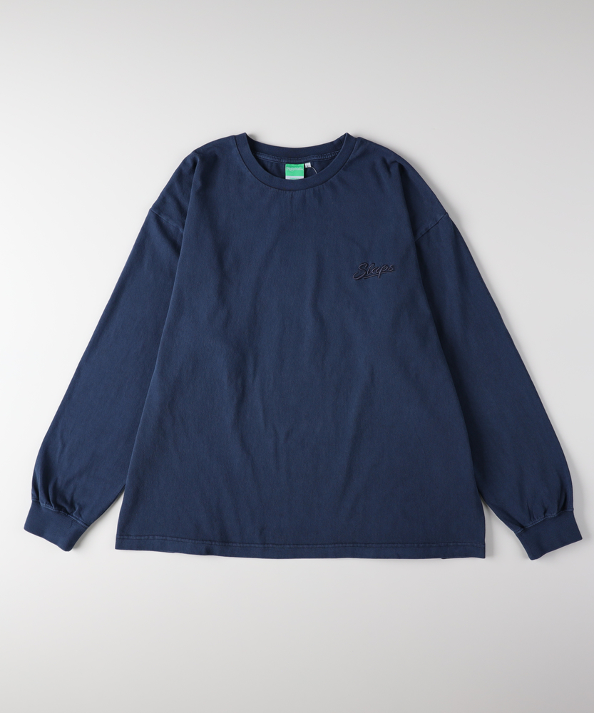 刺繍ロングスリーブTシャツ(S ネイビー): トップス｜Right-on公式